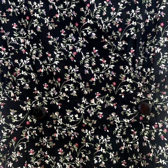 Vintage Stuart Alan Floral Romper Size 12 - Picture 8 of 8